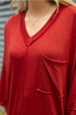 Relaxed Draped Top