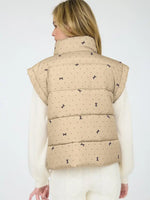 Bow Puffer Vest