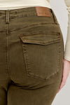 High Waist Aurora Weekender Garment Dyed Cuff