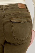 High Waist Aurora Weekender Garment Dyed Cuff