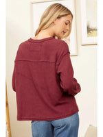 Casual Ribbed Top