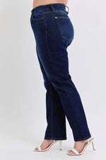 High Waist Straight Dark
