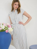 Stripe Shirt Dress
