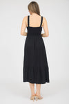 Wavy Midi Dress