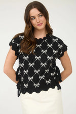 Bow Knit Pullover