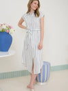 Stripe Shirt Dress