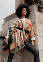 Fraas Plaid Ruana
