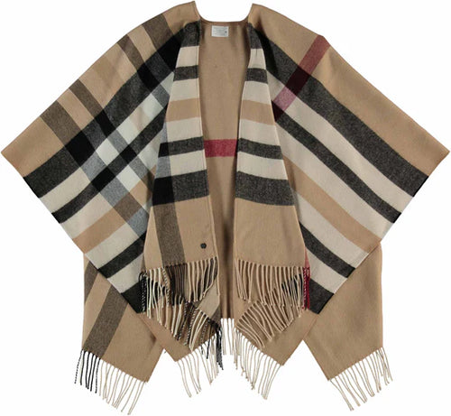 Fraas Plaid Ruana