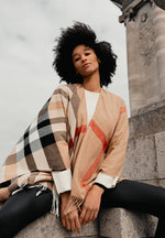 Fraas Plaid Ruana