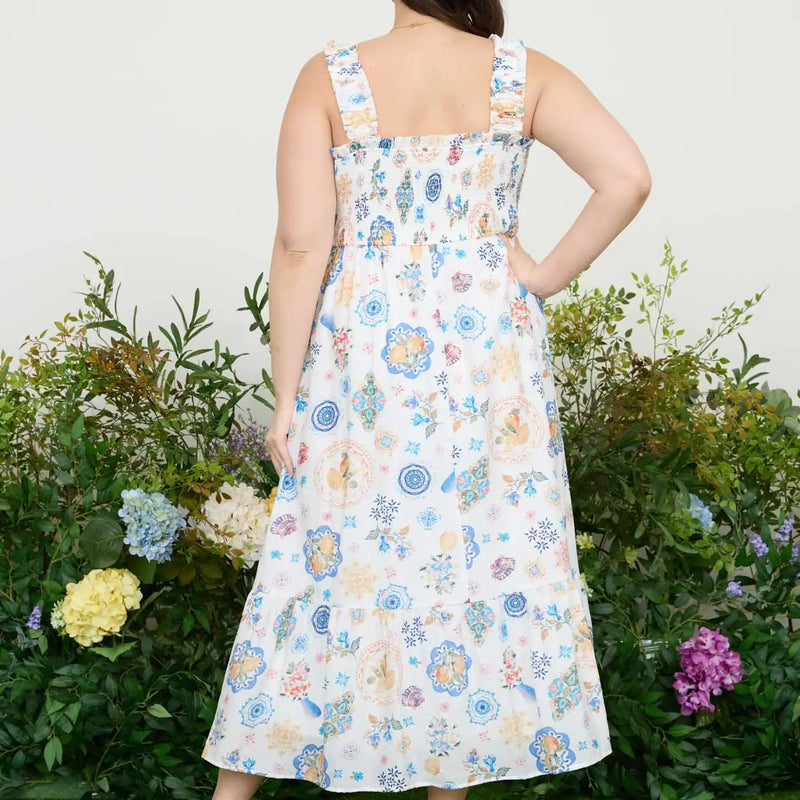 Fruit Smocked Dress