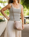 Kasey Textured Crossbody Bag