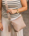 Kasey Textured Crossbody Bag
