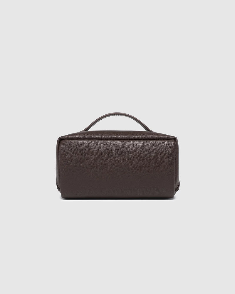 Ellis Makeup Bag - Chocolate *SAMPLE SALE PRE-ORDER 25% off*