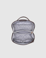 Ellis Makeup Bag - Chocolate *SAMPLE SALE PRE-ORDER 25% off*