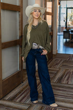 Relaxed Draped Top