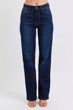 High Waist Straight Dark