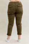 High Waist Aurora Weekender Garment Dyed Cuff