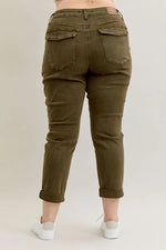 High Waist Aurora Weekender Garment Dyed Cuff