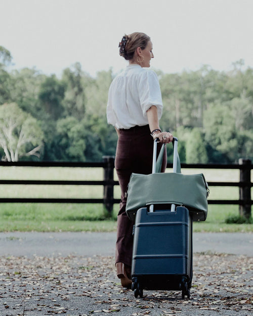 Harris Travel Bag - Light Khaki *SAMPLE SALE PRE-ORDER 25% off*