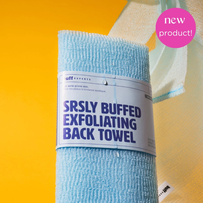 Seriously Buffed Exfoliating Back Towel
