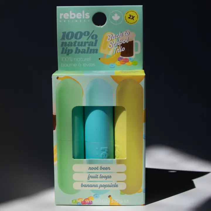 Back 2 School Lip Balm Pack