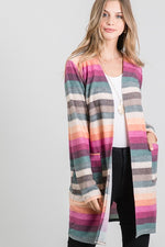 Stripe Cardigan