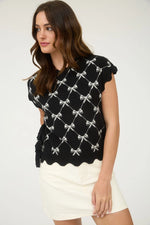 Bow Knit Pullover