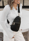 Bella Sling Bag - Black *SAMPLE SALE PRE-ORDER 25% off*
