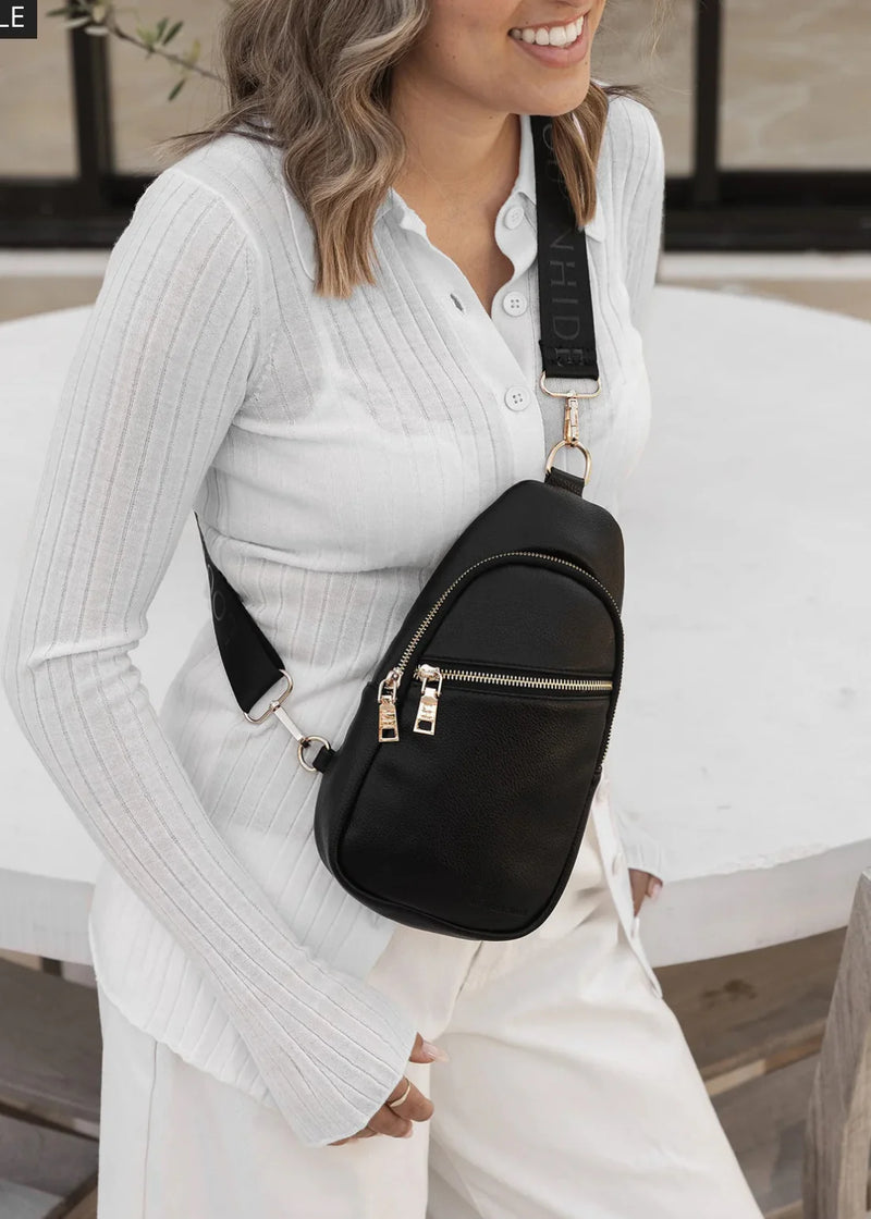 Bella Sling Bag - Black *SAMPLE SALE PRE-ORDER 25% off*