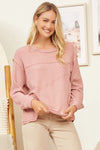 Casual Ribbed Top