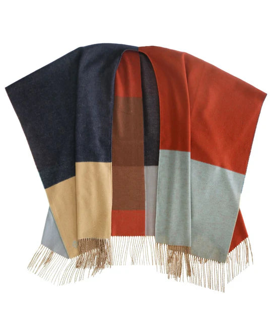 Fraas Colourblock Ruana