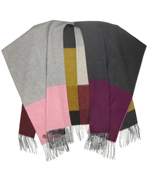 Fraas Colourblock Ruana