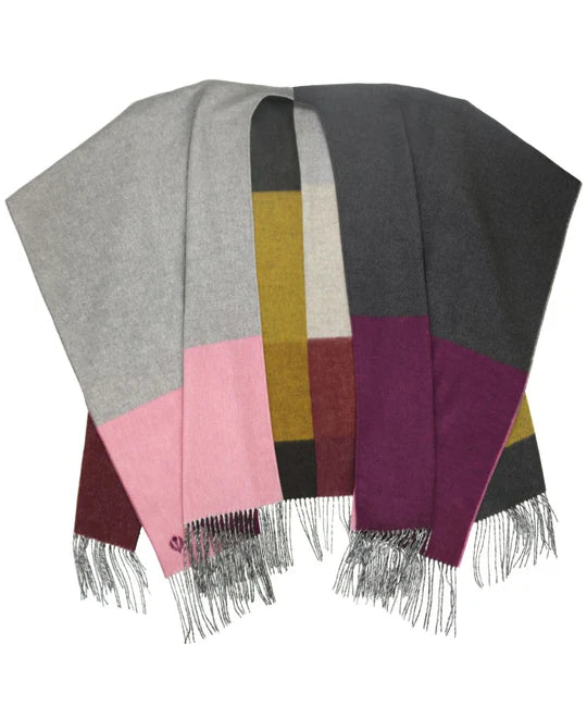 Fraas Colourblock Ruana