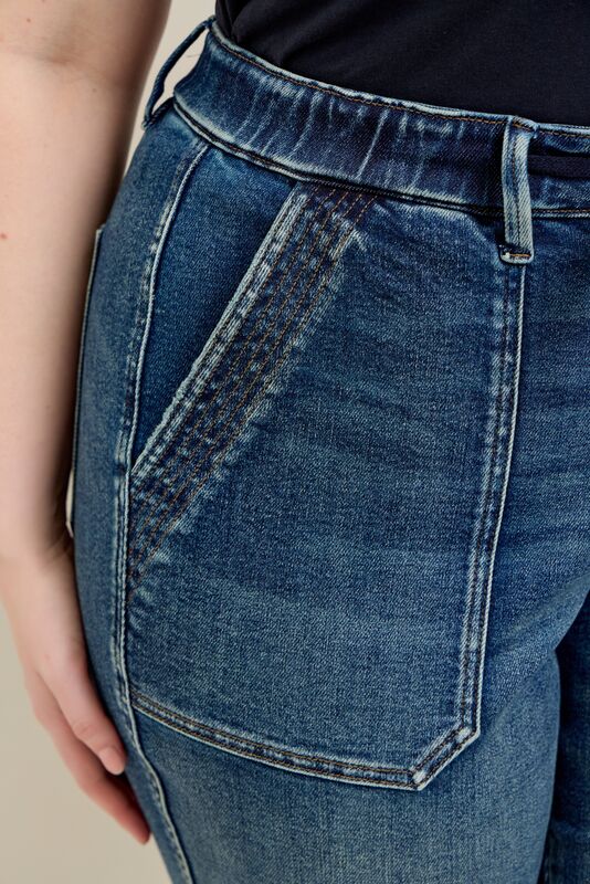 High Waist Vintage Wash Jogger