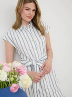 Stripe Shirt Dress