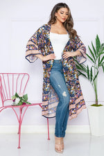Stary Days Floral Duster