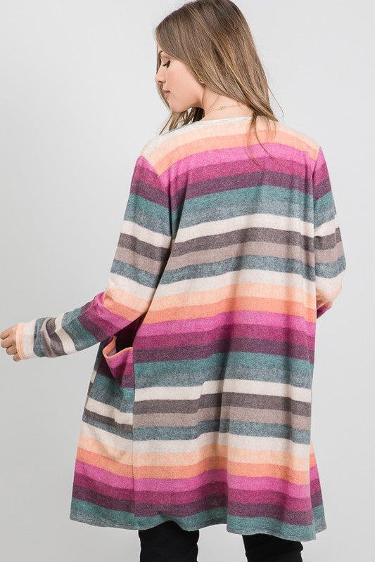 Stripe Cardigan