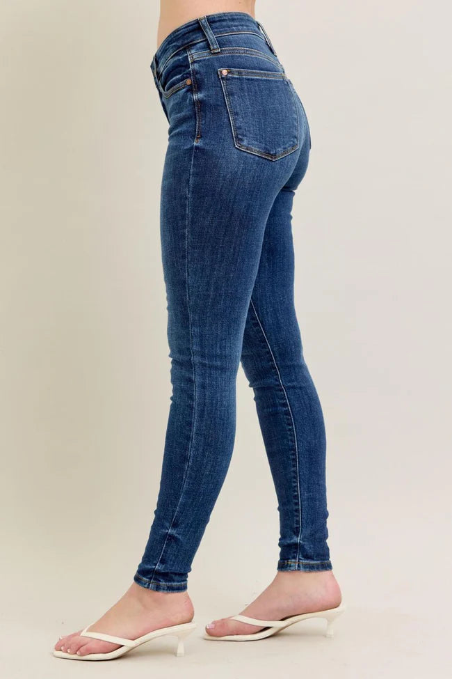 Mid Rise Skinny with Handsanding