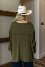 Relaxed Draped Top