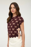 Bow Knit Pullover