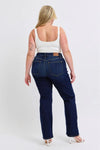 High Waist Straight Dark