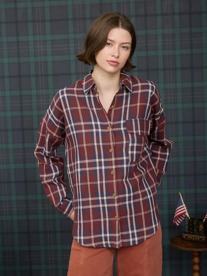 Plaid Button Down