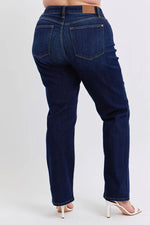 High Waist Straight Dark