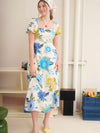 Puff Midi Dress