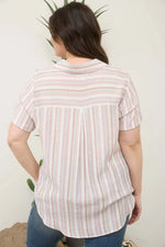 Stripe Button Down