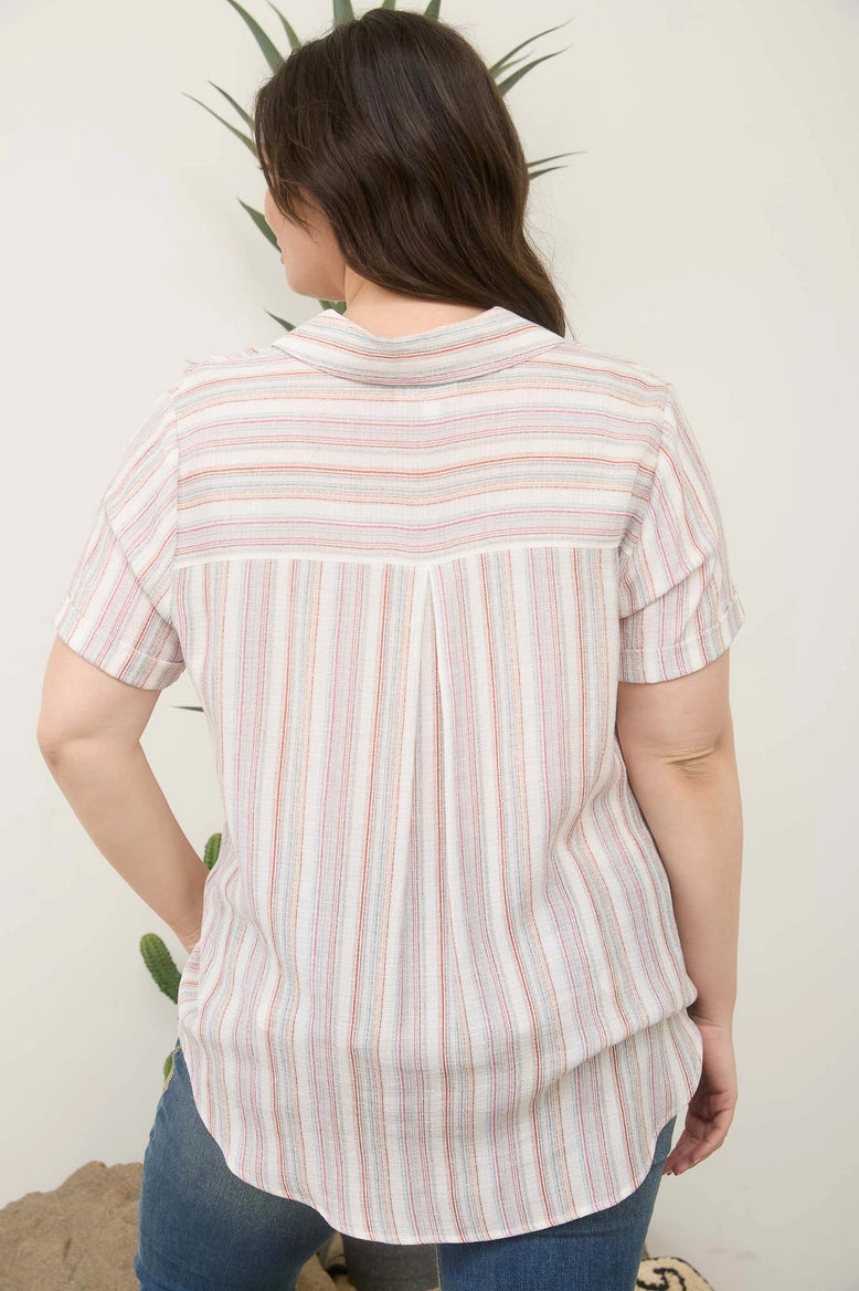 Stripe Button Down