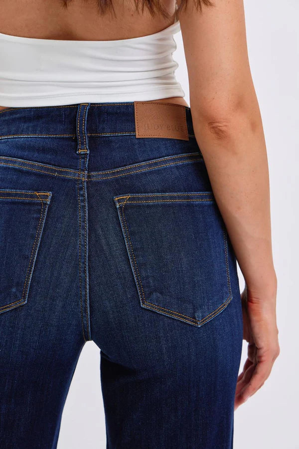 High Waist Straight Dark