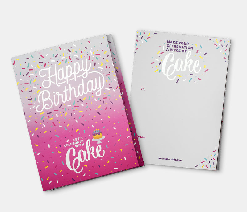 Instacake Greeting Card