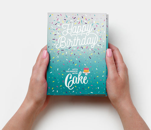 Instacake Greeting Card