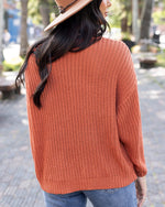 Boyfriend Slouchy Knit Sweater